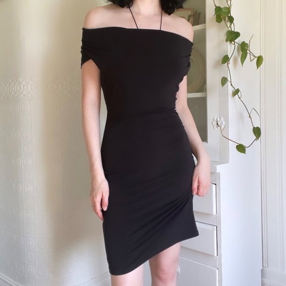 Victoria's Secret Slinky Cowl Neck Midi Dress - Picture 1 of 3
